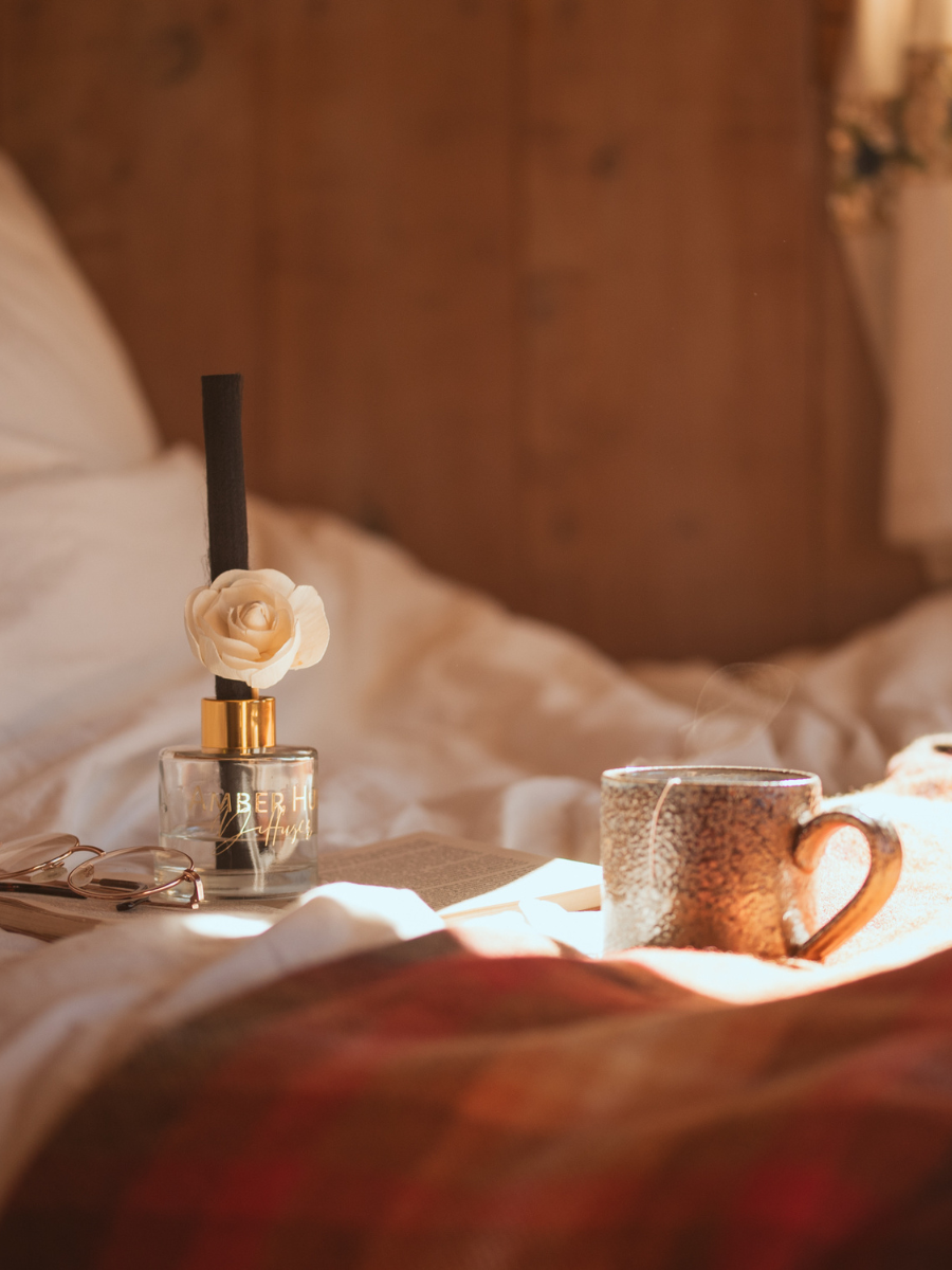 Flower Reed Diffuser- 100ml : Clean Cotton