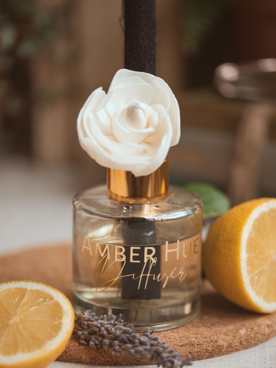 Flower Reed Diffuser- 100ml : Clean Cotton