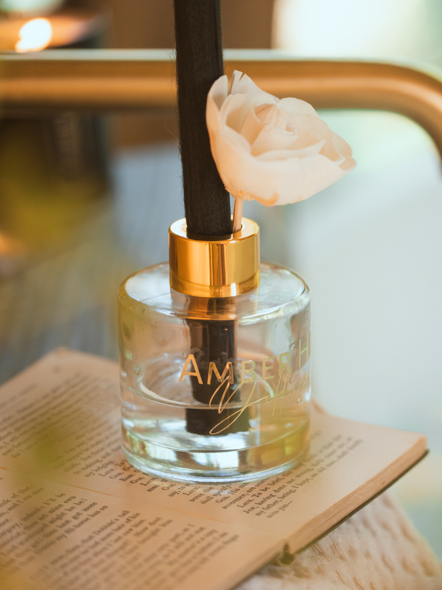 Flower Reed Diffuser- 100ml : Clean Cotton