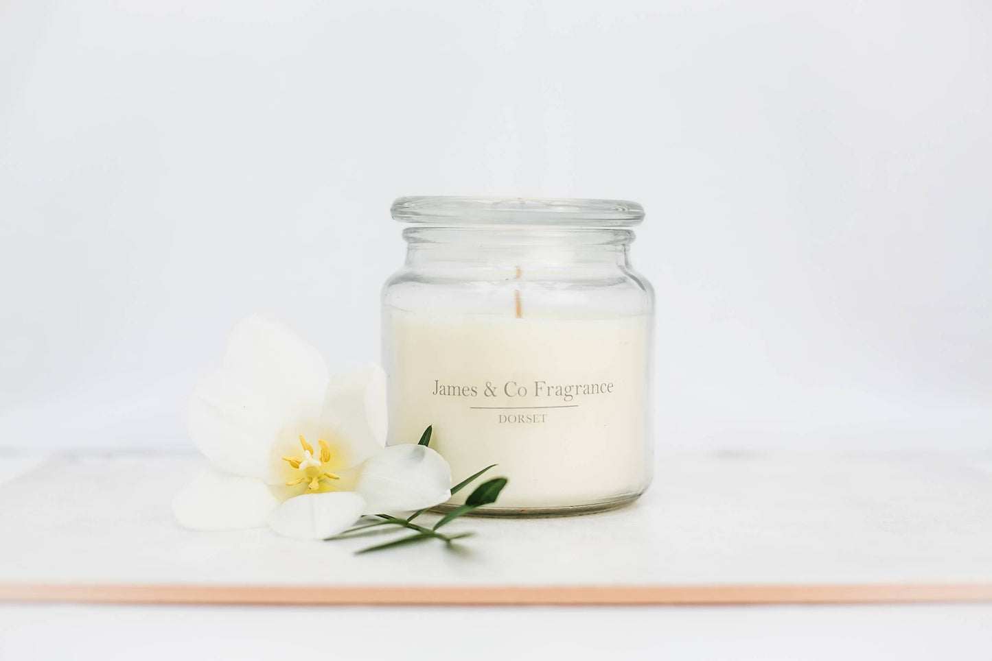 No.1 White 60 Hr Jar Candle