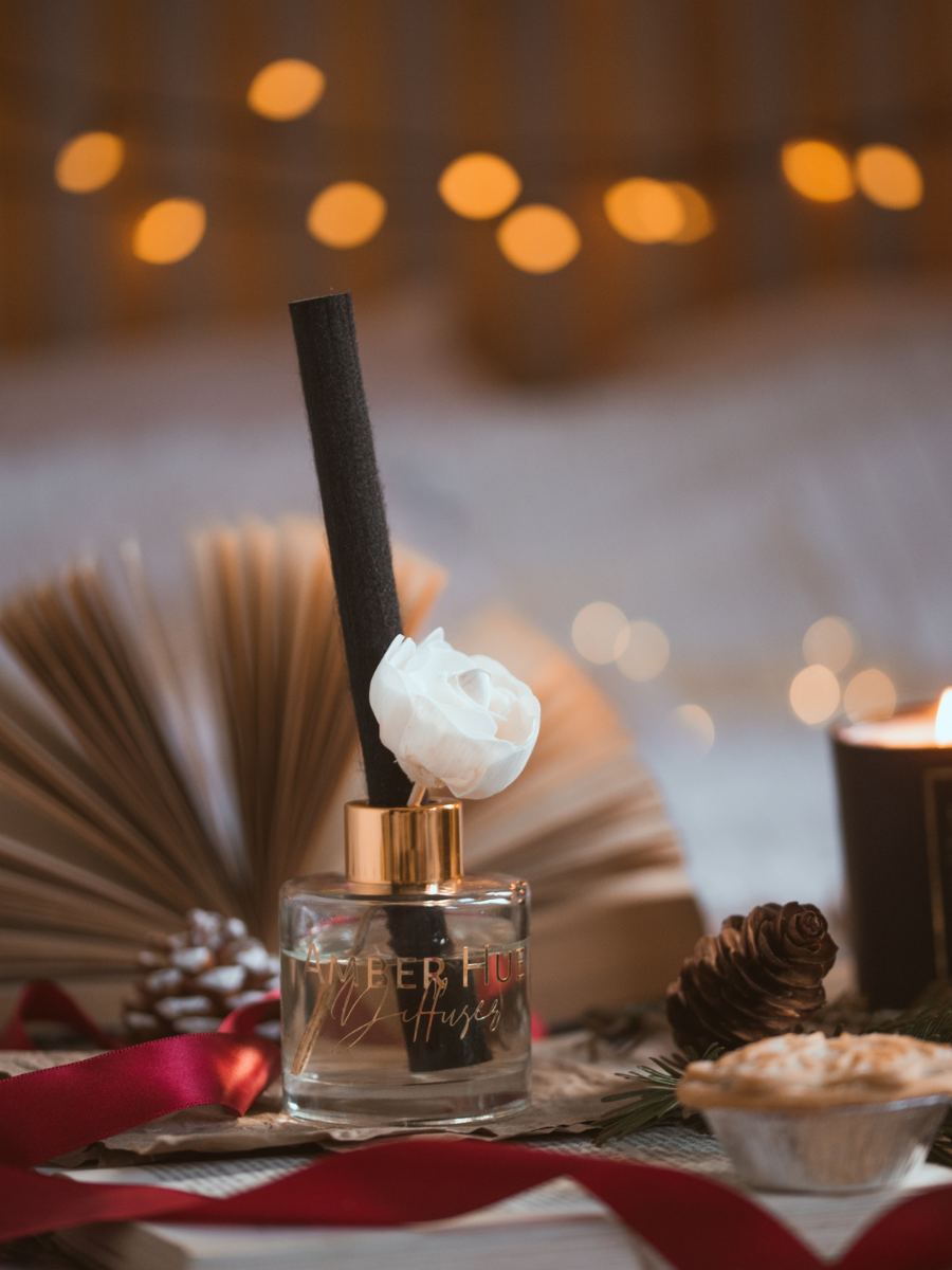 Flower Reed Diffuser- 100ml : Clean Cotton