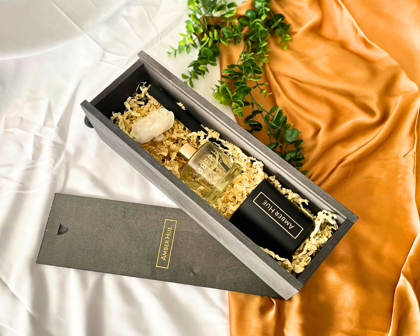 Candle & Diffuser Set - Wooden Box: Bali Spa