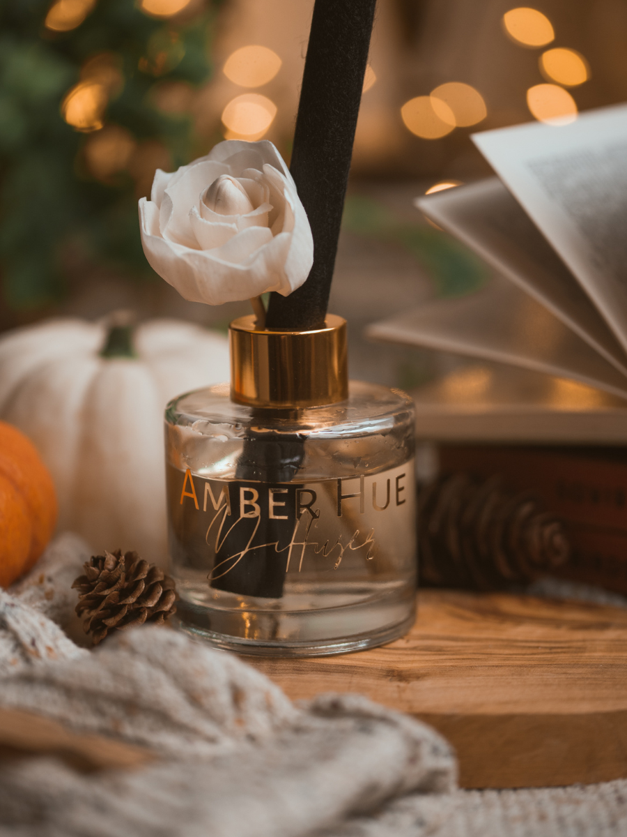 Flower Reed Diffuser- 100ml : Clean Cotton